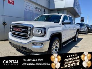 Used 2018 GMC Sierra 1500 Crew Cab SLT * HEATED SEATS * FRONT BENCH * 5.3L V8 * for sale in Edmonton, AB