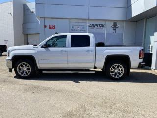 Used 2018 GMC Sierra 1500 Crew Cab SLT * HEATED SEATS * FRONT BENCH * 5.3L V8 * for sale in Edmonton, AB
