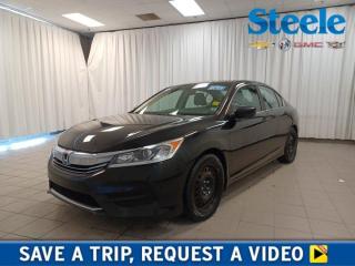 Our 2017 Honda Accord LX Sedan shows off in Crystal Black Pearl! Powered by a 2.4 Litre 4 Cylinder that offers 185hp connected to a CVT for easy passing maneuvers. Comfortable and a pleasure to own and drive, our Front Wheel Drive sedan continually sets the benchmark for all other family sedans, rewarding its owners with approximately 6.5L/100km on the open road. Immediately eye-catching and irresistible, our Accord Sedan LX exudes classic good looks with modern sophistication. Inside, our LX is a haven of comfort and refinement, as it has been crafted with your needs and demands in mind. Please find comfort in our highly supportive seats as you take note of amenities such as a multi-angle rear camera, Bluetooth® Handsfree Link and Streaming Audio, and EcoAssist. This thoroughly modern machine is going to impress you at every turn! Our Honda is an exceptional blend of performance, efficiency, and amenities. Still, it also enjoys a sterling reputation for safety with ABS, stability/traction control, active front head restraints, front-seat side airbags, and side curtain airbags. This Accord LX sedan is a smart choice all around! Save this Page and Call for Availability. We Know You Will Enjoy Your Test Drive Towards Ownership! Steele Chevrolet Atlantic Canadas Premier Pre-Owned Super Center. Being a GM Certified Pre-Owned vehicle ensures this unit has been fully inspected fully detailed serviced up to date and brought up to Certified standards. Market value priced for immediate delivery and ready to roll so if this is your next new to your vehicle do not hesitate. Youve dealt with all the rest now get ready to deal with the BEST! Steele Chevrolet Buick GMC Cadillac (902) 434-4100 Metros Premier Credit Specialist Team Good/Bad/New Credit? Divorce? Self-Employed?