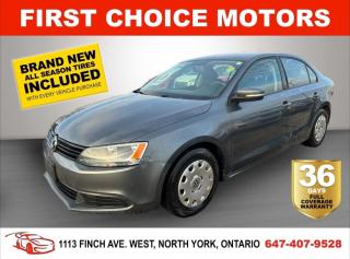 Welcome to First Choice Motors, the largest car dealership in Toronto of pre-owned cars, SUVs, and vans priced between $5000-$15,000. With an impressive inventory of over 300 vehicles in stock, we are dedicated to providing our customers with a vast selection of affordable and reliable options.<br><br>Were thrilled to offer a used 2014 Volkswagen Jetta TRENDLINE, grey color with 251,000km (STK#6999) This vehicle was $7990 NOW ON SALE FOR $6990. It is equipped with the following features:<br>- Automatic Transmission<br>- Power windows<br>- Power locks<br>- Air Conditioning<br><br>At First Choice Motors, we believe in providing quality vehicles that our customers can depend on. All our vehicles come with a 36-day FULL COVERAGE warranty. We also offer additional warranty options up to 5 years for our customers who want extra peace of mind.<br><br>Furthermore, all our vehicles are sold fully certified with brand new brakes rotors and pads, a fresh oil change, and brand new set of all-season tires installed & balanced. You can be confident that this car is in excellent condition and ready to hit the road.<br><br>At First Choice Motors, we believe that everyone deserves a chance to own a reliable and affordable vehicle. Thats why we offer financing options with low interest rates starting at 7.9% O.A.C. Were proud to approve all customers, including those with bad credit, no credit, students, and even 9 socials. Our finance team is dedicated to finding the best financing option for you and making the car buying process as smooth and stress-free as possible.<br><br>Our dealership is open 7 days a week to provide you with the best customer service possible. We carry the largest selection of used vehicles for sale under $9990 in all of Ontario. We stock over 300 cars, mostly Hyundai, Chevrolet, Mazda, Honda, Volkswagen, Toyota, Ford, Dodge, Kia, Mitsubishi, Acura, Lexus, and more. With our ongoing sale, you can find your dream car at a price you can afford. Come visit us today and experience why we are the best choice for your next used car purchase!<br><br>All prices exclude a $10 OMVIC fee, license plates & registration and ONTARIO HST (13%)