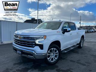 New 2024 Chevrolet Silverado 1500 LTZ 5.3L V8 WITH REMOTE START/ENTRY, HEATED SEATS, HEATED STEERING WHEEL, VENTILATED SEATS, SUNROOF, HD SURROUND VISION for sale in Carleton Place, ON