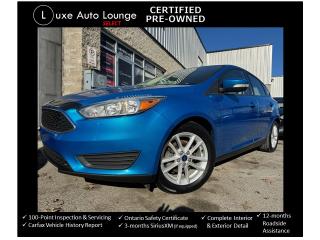 <p>Check out this low mileage, well-equipped, fuel-efficient affordable hatchback! This 2015 Ford Focus has everything you need including: automatic transmission, heated seats, back-up camera, bluetooth hands-free, power group, cruise control and more!</p><p><span style=color: #333333; font-family: Work Sans, sans-serif; font-size: 16px; white-space: pre-wrap; caret-color: #333333; background-color: #ffffff;>This vehicle comes Luxe certified select pre-owned, which includes: 100-point inspection & servicing, oil lube and filter change, Ontario safety certificate, Available Luxe Assurance Package, complete interior and exterior detailing, Carfax Verified vehicle history report, guaranteed one key (additional keys may be purchased at time of sale) and FREE 90-day SiriusXM satellite radio trial (on factory-equipped vehicles)!</span></p><p><span style=color: #333333; font-family: Work Sans, sans-serif; font-size: 16px; white-space: pre-wrap; caret-color: #333333; background-color: #ffffff;>Priced at ONLY $122 bi-weekly with $1500 down over 48 months at 9.49% (cost of borrowing is $2299 per $10000 financed) OR cash purchase price of $11900 (both prices are plus HST and licensing). Call today and book your test drive appointment!</span></p>
