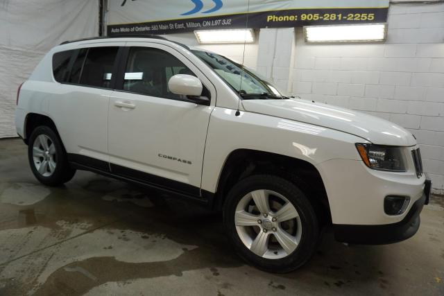 2016 Jeep Compass HIGH ALTITUDE 4WD *ACCIDENT FREE* CERTIFIED BLUETOOTH LEATHER HEATED SEATS CRUISE ALLOYS