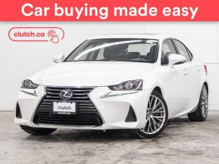 Used 2017 Lexus IS 300 AWD w/ Rearview Cam, Bluetooth, Dual Zone A/C for sale in Toronto, ON