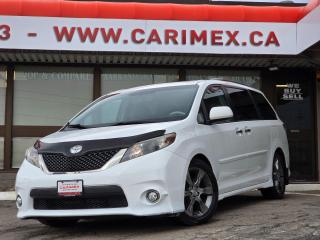 Great Condition, 8 Passenger Toyota Sienna in Pear White! Equipped with a Sunroof, Back up Camera, Heated Front Seats, Power Sliding Doors, Power Tailgate, Bluetooth, Cruise Control, Power Group, Alloy Wheels, Fog Lights.