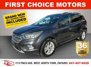 Used 2017 Ford Escape SE ~AUTOMATIC, FULLY CERTIFIED WITH WARRANTY!!!!~ for sale in North York, ON