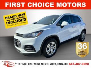 Used 2018 Chevrolet Trax LS ~AUTOMATIC, FULLY CERTIFIED WITH WARRANTY!!!~ for sale in North York, ON