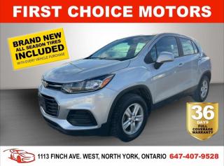 Used 2020 Chevrolet Trax LS AWD ~AUTOMATIC, FULLY CERTIFIED WITH WARRANTY!! for sale in North York, ON