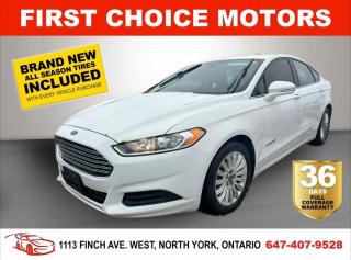 Used 2013 Ford Fusion Hybrid SE ~AUTOMATIC, FULLY CERTIFIED WITH WARRANTY!!!~ for sale in North York, ON