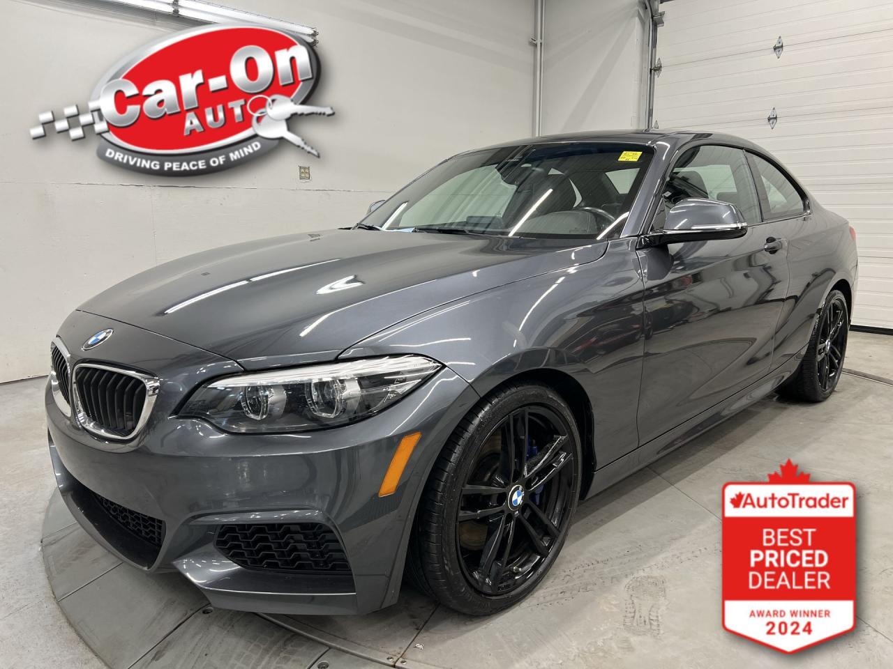 Used 2019 BMW 2 Series 230I M SPORT| 6-SPEED | SUNROOF| LEATHER| LOW KMS! for sale in Ottawa, ON