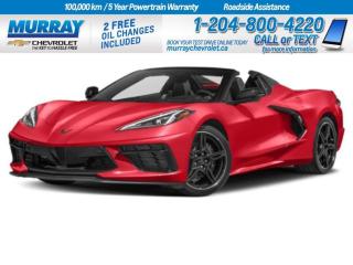 Im currently sold. Please reach out and we can order one for you  Get ready to feel the wind in your hair and the thrill of speed in your heart with our stunning new 2024 Chevrolet Corvette 2LT Convertible. This car is a true symbol of power and precision, boasting a robust Gas V8 6.2L engine under its sleek hood. Coupled with an 8-speed automatic transmission, this beauty delivers an exhilarating driving experience, whether youre weaving through city streets or cruising on the open road.  The Corvette 2LT is not only a thrill to drive, but its also a feast for the eyes. The convertible body style adds a sense of freedom and fun, perfectly complementing the cars high-performance capabilities.  At Murray Chevrolet Winnipeg, we believe in delivering more than just a car. We offer an experience, a lifestyle, and most importantly, a dream. With the 2024 Chevrolet Corvette 2LT Convertible, that dream is waiting for you. So why wait? Come down and lets make it a reality.  Dealer Permit #1740