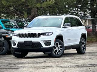 New 2024 Jeep Grand Cherokee LIMITED 4X4 for sale in Waterloo, ON