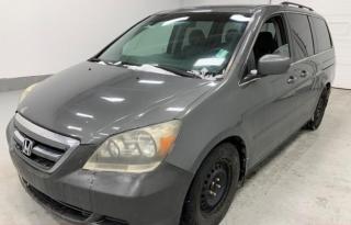 <p>12336--66ST EDMONTON AB FINANCING AND WARRANTY AVAILABLE </p>
<p>CALL / TEXT 780*90*88*589</p>
<p>This 2007 HONDA ODYSSEY 4D WAGON FWD is powered by a 3.5L V6 gasoline engine and an automatic transmission. The van has seats for 7 people. The mileage is average considering the vans age.</p>