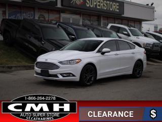 Used 2018 Ford Fusion SE AWD  CAM LEATH P/SEAT 18-AL for sale in St. Catharines, ON