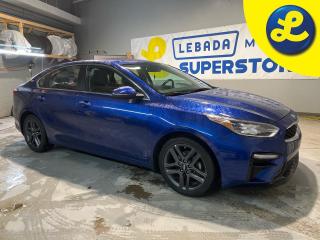 Used 2021 Kia Forte EX+ * Navigation * Power Sunroof * Android Auto/Apple CarPlay * Blind Spot Warning Alert System * Rear View Camera * Leather Steering Wheel * Heated S for sale in Cambridge, ON