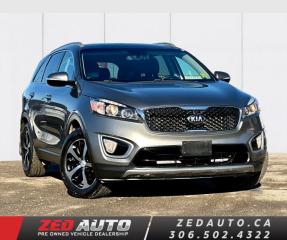 CALL OR TEXT US : (306)~502~4322 <br/> \ <br/> Sale price: 21,995.00 + tax <br/>  <br/> <br/>  <br/>  <br/> 2017 KIA SORENTO EX PLUS AWD <br/> 147,798 KM <br/> 3.3l V6 | AWD | Auto <br/>  <br/> <br/>  <br/> ALL WHEEL DRIVE <br/> 7 SEATER <br/> FULLY LOADED <br/> <br/>  <br/>  <br/> Features: <br/> -Black Leather Interior <br/> -HeatedFront Seats <br/> -Heated Steering wheel <br/> -Bluetooth Audio <br/> -Carplay/Android Auto <br/> -Panoramic Roof <br/> -Keyless Entry <br/> <br/>  <br/> And much more <br/>  <br/> <br/>  <br/> 30Day/1000km POWERTRAIN Warranty included  <br/>