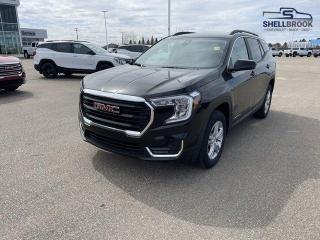 This 2024 GMC Terrain SLE at Shellbrook Chevrolet Buick GMC is powered by a 1.5L Turbo DOHC 4 Cylinder engine and 9-speed automatic transmission. It is a beautiful SUV with All Wheel Drive System making your driving experience smoother in all weather conditions. It is equipped with a driver convenience package, Remote Vehicle Start and Automatic Climate Control. For comfort and convenience, this vehicle has Heated Front Seats, Lane Assist , Wireless Carplay and Steering Wheel Controls. To help keep you and your passengers safe on the road, it also has Hill Descent Control, Forward Collision Alert and Automatic Emergency Braking. Here at Shellbrook Chevrolet Buick GMC, we are proud to offer a big-city selection and friendly, transparent, small-town hospitality. For more information or to schedule a test drive, give us a call at 1-800-667-0511 | 1-306-747-2411!