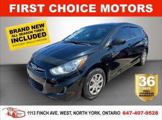 Used 2014 Hyundai Accent GL ~AUTOMATIC, FULLY CERTIFIED WITH WARRANTY!!!~ for sale in North York, ON