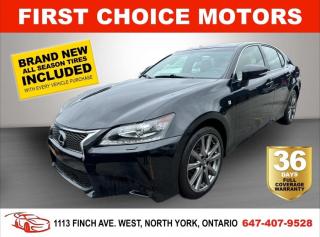 Used 2013 Lexus GS 350 FSPORT ~AUTOMATIC, FULLY CERTIFIED WITH WARRANTY!! for sale in North York, ON
