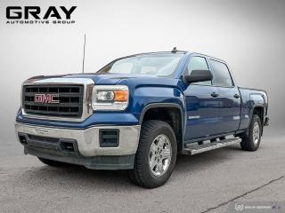 <p>5.3L V8, Apple Carplay, 4x4, Crew Cab. This Accident Free Sierra also comes with a backup cam, running boards, tonneau cover and INCLUDES a Safety Certification with a 2 Year UNLIMITED Warranty at NO additional cost! </p><p> </p><p>$157.77 bi-weekly @ 8.99%!!</p><p> </p><p>*Interest rates/payments are displayed as per the listing price and based on prime lending rates for a 72 month term OAC. Mileage recorded at time of listing. Finance Application fees may apply as per the age and mileage of the vehicle and third party lender requirements. Taxes and license are not included in listing price, and will be due on delivery or be added on to financing (OAC).</p><p> </p><p>To book a test drive or to come see the vehicle in person, please email us at info@grayautomotivegroup.com to make sure its still available.</p><p> </p><p>No hidden fees. HST and licensing extra.</p><p>Financing available at competitive rates.</p><p>Trade-Ins Welcome!</p><p> </p><p>Terms of included warranty: 24 months. Maximum liability per claim is $600. Powertrain coverage including engine, transmission and differential.</p>