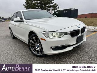 <p><span><strong>2015 BMW 3-Series 328i xDrive SULEV White On Black Leather Interior </strong></span></p><p><span></span><span> </span>2.0L <span><span></span><span> </span>xDrive All Wheel Drive <span></span><span> </span>Auto <span></span><span> </span>A/C <span></span><span> </span>Dual-Zone Automatic Climate Control <span></span><span> </span>Leather Interior <span></span><span> </span>Power Front Seats </span><span><span></span><span> </span>Memory Driver Seat </span><span><span></span><span> </span>Heated Front Seats <span></span><span> </span>Power Folding Mirrors <span></span><span> </span>Push Start Engine </span><span><span></span><span> </span>Auto Hold </span><span></span> <span>Power Options <span></span><span> </span>Sunroof <span></span> Navigation <span><span></span></span> Steering Wheel Mounted Controls</span><span> </span><span><span></span><span> </span>Bluetooth Ready</span><span> </span><span><span></span><span> </span>Keyless Entry </span><span><span></span><span> </span>Alloy Wheels </span><span></span></p><p><strong><br></strong></p><p><strong>*** Fully Certified ***</strong></p><p><span><strong>*** ONLY 170,003<span> </span>KM ***</strong></span></p><p><br></p><p><span><strong>CARFAX REPORT: <a href=https://vhr.carfax.ca/?id=mlTGlhQ8MD81rdY6Bnlh0xiZznfzlOGA>https://vhr.carfax.ca/?id=mlTGlhQ8MD81rdY6Bnlh0xiZznfzlOGA</a><span id=jodit-selection_marker_1706814282754_43633240360547076 data-jodit-selection_marker=start style=line-height: 0; display: none;></span></strong></span></p> <span id=jodit-selection_marker_1689009751050_8404320760089252 data-jodit-selection_marker=start style=line-height: 0; display: none;></span>