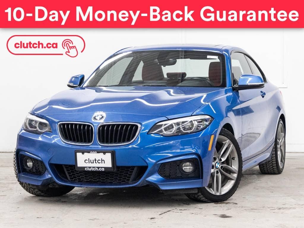 Used 2018 BMW 2 Series 230i xDrive AWD w/ Apple CarPlay, Bluetooth, Nav for Sale in Toronto, Ontario