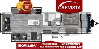 FREE STORAGE TILL SPRING 2024! Come see why Carvista has been the Consumer Choice Award Winner for 4 consecutive years! 2021-2024! Dont play the waiting game, our units are instock, no pre-order necessary!!                                  WAS $93324 MSRP! SAVE THOUSANDS FROM NEW! 

  Come see why Carvista has been the Consumer Choice Award Winner for 4 consecutive years! 2021, 2022, 2023 AND 2024! Dont play the waiting game, our units are instock, no pre-order necessary!! See for yourself why Carvista has won this prestigious award and continues to serve its community. Carvista Approved! Our RVista package includes a complete inspection of your camper that includes general testing of the camper systems! We pride ourselves in providing the highest quality trailers possible, and include a rigorous detail to ensure you get the cleanest trailer around.
Prices and payments exclude GST OR PST 
Carvista Inc. Dealer Permit # 1211
Category: Used Camper
Units may not be exactly as shown, please verify all details with a sales person.