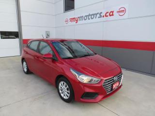 Used 2019 Hyundai Accent Preferred  (**ALLOY WHEELS**AUTO HEADLIGHTS** BLUETOOTH**STEERING WHEEL CONTROLS**ANDROID AUTO** APPLE CARPLAY**BACKUP CAMERA**HEATED SEATS**USB/AUX PORTS**) for sale in Tillsonburg, ON