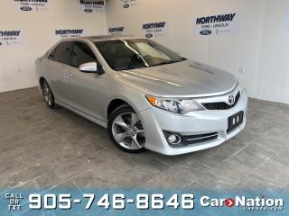 Used 2013 Toyota Camry SE | V6 | LEATHER | SUNROOF | REAR CAM for sale in Brantford, ON