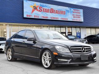 Used 2014 Mercedes-Benz C-Class NAV LEATHER PANO ROOF MINT! WE FINANCE ALL CREDIT! for sale in London, ON