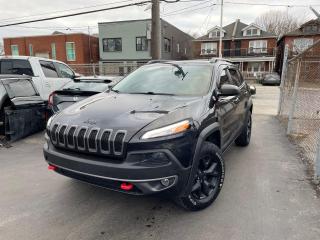 Used 2016 Jeep Cherokee Trailhawk *4WD, NAV, BACKUP CAM, HEATED SEATS* for sale in Hamilton, ON