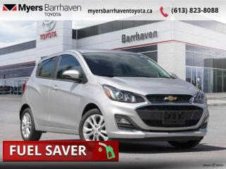 <b>Aluminum Wheels,  Cruise Control,  Apple CarPlay,  Android Auto,  Remote Keyless Entry!</b><br> <br>  Compare at $18094 - Our Live Market Price is just $17398! <br> <br>   The Chevrolet Spark is a solid choice for first-time buyers and city dwellers alike, thanks to its compact size and plentiful amenities. This  2022 Chevrolet Spark is for sale today in Ottawa. <br> <br>Big things come in small packages, this 2022 Spark provides all of the big and bold style you need for your fast paced life. With amazing acceleration, and all the tech you expect from a modern compact, this 2022 Spark is as fun as it is functional. The interior is surprisingly spacious and offers plenty of cargo room plus it comes loaded with some technology to make your drive even better. This  hatchback has 69,722 kms. Its  silver in colour  . It has an automatic transmission and is powered by a  98HP 1.4L 4 Cylinder Engine. <br> <br> Our Sparks trim level is LT. This amazing compact car comes with stylish aluminum wheels, a 7 inch colour touchscreen display featuring Android Auto and Apple CarPlay capability plus it also comes with Chevrolet MyLink and SiriusXM radio, a built in rear vision camera and bluetooth streaming audio. Additional features on this upgraded trim include cruise and audio controls on the steering wheel, remote keyless entry, a 60/40 split rear seat, air conditioning and it also comes with LED signature lighting and OnStar via Chevrolet Connected Access. This vehicle has been upgraded with the following features: Aluminum Wheels,  Cruise Control,  Apple Carplay,  Android Auto,  Remote Keyless Entry,  Rear View Camera,  Streaming Audio. <br> <br>To apply right now for financing use this link : <a href=https://www.myersbarrhaventoyota.ca/quick-approval/ target=_blank>https://www.myersbarrhaventoyota.ca/quick-approval/</a><br><br> <br/><br> Buy this vehicle now for the lowest bi-weekly payment of <b>$133.06</b> with $0 down for 84 months @ 9.99% APR O.A.C. ( Plus applicable taxes -  Plus applicable fees   ).  See dealer for details. <br> <br>At Myers Barrhaven Toyota we pride ourselves in offering highly desirable pre-owned vehicles. We truly hand pick all our vehicles to offer only the best vehicles to our customers. No two used cars are alike, this is why we have our trained Toyota technicians highly scrutinize all our trade ins and purchases to ensure we can put the Myers seal of approval. Every year we evaluate 1000s of vehicles and only 10-15% meet the Myers Barrhaven Toyota standards. At the end of the day we have mutual interest in selling only the best as we back all our pre-owned vehicles with the Myers *LIFETIME ENGINE TRANSMISSION warranty. Thats right *LIFETIME ENGINE TRANSMISSION warranty, were in this together! If we dont have what youre looking for not to worry, our experienced buyer can help you find the car of your dreams! Ever heard of getting top dollar for your trade but not really sure if you were? Here we leave nothing to chance, every trade-in we appraise goes up onto a live online auction and we get buyers coast to coast and in the USA trying to bid for your trade. This means we simultaneously expose your car to 1000s of buyers to get you top trade in value. <br>We service all makes and models in our new state of the art facility where you can enjoy the convenience of our onsite restaurant, service loaners, shuttle van, free Wi-Fi, Enterprise Rent-A-Car, on-site tire storage and complementary drink. Come see why many Toyota owners are making the switch to Myers Barrhaven Toyota. <br>*LIFETIME ENGINE TRANSMISSION WARRANTY NOT AVAILABLE ON VEHICLES WITH KMS EXCEEDING 140,000KM, VEHICLES 8 YEARS & OLDER, OR HIGHLINE BRAND VEHICLE(eg. BMW, INFINITI. CADILLAC, LEXUS...) o~o