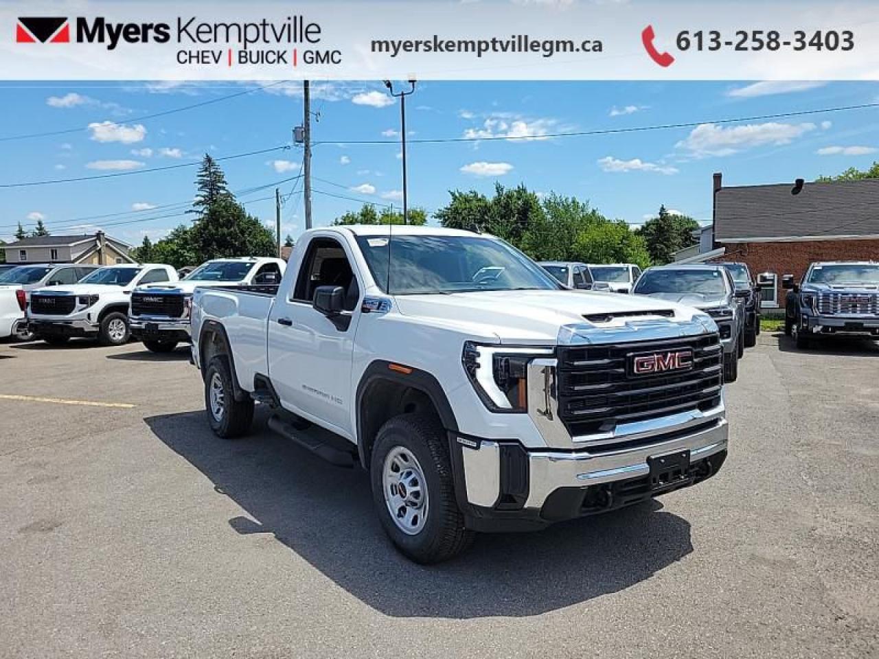 New 2024 GMC Sierra 2500 HD Pro  - Duramax Diesel for sale in Kemptville, ON