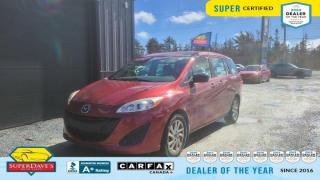 
 This 2016 Mazda Mazda5 GS is loaded with top-line features. Wheels: 16 Alloy, Tires: P205/55R16 AS, Steel Spare Wheel, Sliding Rear Doors. 
 
This Mazda Mazda5 GS Has Everything You Want 
 Single Stainless Steel Exhaust, Side Impact Beams, Seats w/Cloth Back Material, Remote Releases -Inc: Mechanical Fuel, Remote Keyless Entry w/Integrated Key Transmitter, Illuminated Entry, Illuminated Ignition Switch and Panic Button, Reclining Front Bucket Seats -inc: thigh support, adjustable drivers seat lifter, adjustable headrests, inner armrests and driver and passenger seat back pockets, Rear Seat Mounted Armrest, Rear HVAC w/Separate Controls, Rear Child Safety Locks, Rain Detecting Variable Intermittent Wipers, Radio: AM/FM CD w/MP3 Capability -inc: clock, 4 speakers and USB and auxiliary audio input, Radio w/Seek-Scan, Speed Compensated Volume Control and Steering Wheel Controls, Power Door Locks, Power 1st Row Windows w/Driver 1-Touch Up/Down, Passenger Seat, Outboard Front Lap And Shoulder Safety Belts -inc: Height Adjusters and Pretensioners, Manual Adjustable Rear Head Restraints, Interior Trim -inc: Metal-Look Door Panel Insert and Chrome/Metal-Look Interior Accents, Integrated Roof Antenna, Instrument Panel Bin, Driver And Passenger Door Bins and 2nd Row Underseat Storage. 


THE SUPER DAVES ADVANTAGE
 
BUY REMOTE - No need to visit the dealership. Through email, text, or a phone call, you can complete the purchase of your next vehicle all without leaving your house!
 
DELIVERED TO YOUR DOOR - Your new car, delivered straight to your door! When buying your car with Super Daves, well arrange a fast and secure delivery. Just pick a time that works for you and well bring you your new wheels!
 
PEACE OF MIND WARRANTY - Every vehicle we sell comes backed with a warranty so you can drive with confidence.
 
EXTENDED COVERAGE - Get added protection on your new car and drive confidently with our selection of competitively priced extended warranties.
 
WE ACCEPT TRADES - We’ll accept your trade for top dollar! We’ll assess your trade in with a few quick questions and offer a guaranteed value for your ride. We’ll even come pick up your trade when we deliver your new car.
 
SUPER CERTIFIED INSPECTION - Every vehicle undergoes an extensive 120 point inspection, that ensure you get a safe, high quality used vehicle every time.
 
FREE CARFAX VEHICLE HISTORY REPORT - If youre buying used, its important to know your cars history. Thats why we provide a free vehicle history report that lists any accidents, prior defects, and other important information that may be useful to you in your decision.
 
METICULOUSLY DETAILED – Buying used doesn’t mean buying grubby. We want your car to shine and sparkle when it arrives to you. Our professional team of detailers will have your new-to-you ride looking new car fresh.
 
(Please note that we make all attempt to verify equipment, trim levels, options, accessories, kilometers and price listed in our ads however we make no guarantees regarding the accuracy of these ads online. Features are populated by VIN decoder from manufacturers original specifications. Some equipment such as wheels and wheels sizes, along with other equipment or features may have changed or may not be present. We do not guarantee a vehicle manual, manuals can be typically found online in the rare event the vehicle does not have one. Please verify all listed information with our dealership in person before purchase. The sale price does not include any ongoing subscription based services such as Satellite Radio. Any software or hardware updates needed to run any of these systems would also be the responsibility of the client. All listed payments are OAC which means On Approved Credit and are estimated without taxes and fees as these may vary from deal to deal, taxes and fees are extra. As these payments are based off our lenders best offering they may be subject to change without notice. Please ensure this vehicle is ready to be viewed at the dealership by making an appointment with our sales staff. We cannot guarantee this vehicle will be on premises and ready for viewing unless and appointment has been made.)
