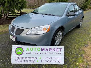 Used 2008 Pontiac G6 56000km!!!! AUTO, FINANCING, WARRANTY, INSPECTED WITH BCAA MEMBERSHIP!! for sale in Surrey, BC