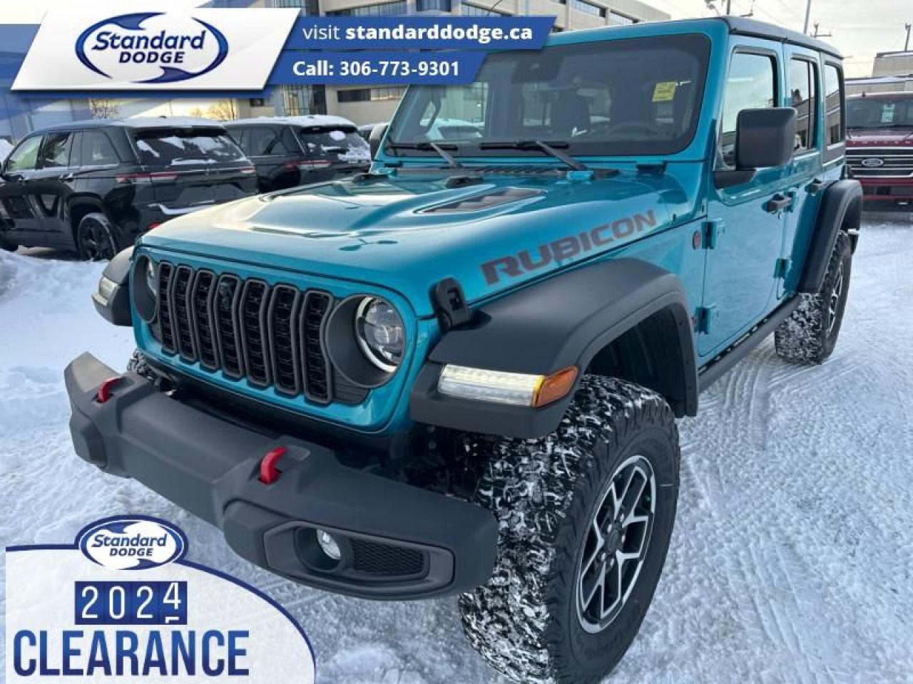 New 2024 Jeep Wrangler RUBICON for sale in Swift Current, SK