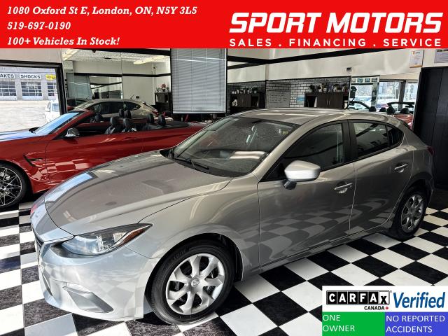 2016 Mazda MAZDA3 GX Hatch+Camera+Bluetooth+Clean Carfax