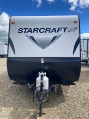 <p>2018 Starcraft Launch 17QB</p><p>4 Piece Bathroom</p><p>Aluminum Checkerplate</p><p>Blue Ox Equalizer Hitch</p><p>Exterior Shower</p><p>Front & Rear Stabilizer Jacks</p><p>Queen Island Bed</p><p>Single Axle</p><p>300 lbs Hitch Weight</p><p>AC/Water Heater/Refrigerator/2 Burner Cooktop/Microwave</p><p>Awning</p><p>Booth Dinette</p><p>Exterior Speakers</p><p>LED Lighting</p><p>Shower</p><p>Skylight</p><p> </p>