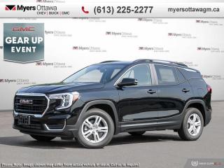 <br> <br>  This 2024 GMC Terrain sports a muscular appearance with voluminous interior space and plus ride quality. <br> <br>From endless details that drastically improve this SUVs usability, to striking style and amazing capability, this 2024 Terrain is exactly what you expect from a GMC SUV. The interior has a clean design, with upscale materials like soft-touch surfaces and premium trim. You cant go wrong with this SUV for all your family hauling needs.<br> <br> This ebony twilgt SUV  has an automatic transmission and is powered by a  175HP 1.5L 4 Cylinder Engine.<br> <br> Our Terrains trim level is SLE. This amazing crossover comes with some impressive features such as a colour touchscreen infotainment system featuring wireless Apple CarPlay, Android Auto and SiriusXM plus its also 4G LTE hotspot capable. This Terrain SLE also includes lane keep assist with lane departure warning, forward collision alert, Teen Driver technology, a remote engine starter, a rear vision camera, LED signature lighting, StabiliTrak with hill descent control, a leather-wrapped steering wheel with audio and cruise controls, a power driver seat and a 60/40 split-folding rear seat to make hauling large items a breeze. This vehicle has been upgraded with the following features: Power Liftgate, Siriusxm. <br><br> <br>To apply right now for financing use this link : <a href=https://creditonline.dealertrack.ca/Web/Default.aspx?Token=b35bf617-8dfe-4a3a-b6ae-b4e858efb71d&Lang=en target=_blank>https://creditonline.dealertrack.ca/Web/Default.aspx?Token=b35bf617-8dfe-4a3a-b6ae-b4e858efb71d&Lang=en</a><br><br> <br/>    3.99% financing for 84 months.  Incentives expire 2024-04-30.  See dealer for details. <br> <br><br> Come by and check out our fleet of 40+ used cars and trucks and 150+ new cars and trucks for sale in Ottawa.  o~o