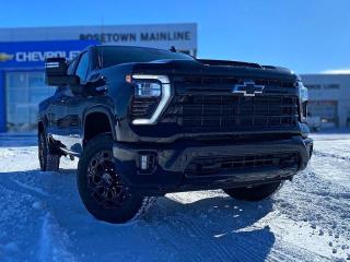 <br> <br> This immensely capable 2024 Silverado 2500HD has everything youre looking for in a heavy-duty truck. <br> <br>This 2024 Silverado 2500HD is highly configurable work truck that can haul a colossal amount of weight thanks to its potent drivetrain. This truck also offers amazing interior features that nestle occupants in comfort and luxury, with a great selection of tech features. For heavy-duty activities and even long-haul trips, the Silverado 2500HD is all the truck youll ever need.<br> <br> This black sought after diesel Crew Cab 4X4 pickup has an automatic transmission and is powered by a 470HP 6.6L 8 Cylinder Engine.<br> <br> Our Silverado 2500HDs trim level is LT. Upgrading to this Silverado 2500HD LT is a great choice as it comes with features like aluminum wheels, a larger 8 inch touchscreen with Chevrolet MyLink, Bluetooth streaming audio, Apple CarPlay and Android Auto, a heavy-duty locking rear differential, remote keyless entry and an EZ-Lift tailgate. Additional features also include cruise control, steering wheel audio controls, 4G LTE hotspot capability, a rear vision camera, teen driver technology, SiriusXM radio, power windows and much more. This vehicle has been upgraded with the following features: Aluminum Wheels, Apple Carplay, Android Auto, Remote Keyless Entry, Touch Screen, Ez-lift Tailgate, Cruise Control, Rear View Camera, Teen Driver Technology, Locking Tailgate, Siriusxm, Streaming Audio. <br><br> <br/><br>Contact our Sales Department today by: <br><br>Phone: 1 (306) 882-2691 <br><br>Text: 1-306-800-5376 <br><br>- Want to trade your vehicle? Make the drive and well have it professionally appraised, for FREE! <br><br>- Financing available! Onsite credit specialists on hand to serve you! <br><br>- Apply online for financing! <br><br>- Professional, courteous, and friendly staff are ready to help you get into your dream ride! <br><br>- Call today to book your test drive! <br><br>- HUGE selection of new GMC, Buick and Chevy Vehicles! <br><br>- Fully equipped service shop with GM certified technicians <br><br>- Full Service Quick Lube Bay! Drive up. Drive in. Drive out! <br><br>- Best Oil Change in Saskatchewan! <br><br>- Oil changes for all makes and models including GMC, Buick, Chevrolet, Ford, Dodge, Ram, Kia, Toyota, Hyundai, Honda, Chrysler, Jeep, Audi, BMW, and more! <br><br>- Rosetowns ONLY Quick Lube Oil Change! <br><br>- 24/7 Touchless car wash <br><br>- Fully stocked parts department featuring a large line of in-stock winter tires! <br> <br><br><br>Rosetown Mainline Motor Products, also known as Mainline Motors is the ORIGINAL King Of Trucks, featuring Chevy Silverado, GMC Sierra, Buick Enclave, Chevy Traverse, Chevy Equinox, Chevy Cruze, GMC Acadia, GMC Terrain, and pre-owned Chevy, GMC, Buick, Ford, Dodge, Ram, and more, proudly serving Saskatchewan. As part of the Mainline Automotive Group of Dealerships in Western Canada, we are also committed to servicing customers anywhere in Western Canada! We have a huge selection of cars, trucks, and crossover SUVs, so if youre looking for your next new GMC, Buick, Chevrolet or any brand on a used vehicle, dont hesitate to contact us online, give us a call at 1 (306) 882-2691 or swing by our dealership at 506 Hyw 7 W in Rosetown, Saskatchewan. We look forward to getting you rolling in your next new or used vehicle! <br> <br><br><br>* Vehicles may not be exactly as shown. Contact dealer for specific model photos. Pricing and availability subject to change. All pricing is cash price including fees. Taxes to be paid by the purchaser. While great effort is made to ensure the accuracy of the information on this site, errors do occur so please verify information with a customer service rep. This is easily done by calling us at 1 (306) 882-2691 or by visiting us at the dealership. <br><br> Come by and check out our fleet of 70+ used cars and trucks and 130+ new cars and trucks for sale in Rosetown. o~o