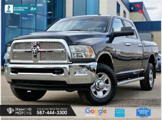 5.7L 8-CYLINDER HEMI, TOUCHSCREEN, LONG BOX, REMOTE STARTER, LIFTKIT, BEDLINER, BACKUP CAMERA, CRUISE CONTROL, AND MUCH MORE! <br/> <br/>  <br/> Just Arrived 2016 Ram 2500 SLT Grey has 212,344 KM on it. 5.7L 8 Cylinder Engine engine, Four-Wheel Drive, Automatic transmission, 5 Seater passengers, on special price for . <br/> <br/>  <br/> Book your appointment today for Test Drive. We offer contactless Test drives & Virtual Walkarounds. Stock Number: 24010-TAB <br/> <br/>  <br/> Diamond Motors has built a reputation for serving you, our customers. Being honest and selling quality pre-owned vehicles at competitive & affordable prices. Whenever you deal with us, you know you get to deal and speak directly with the owners. This means unique personalized customer service to meet all your needs. No high-pressure sales tactics, only upfront advice. <br/> <br/>  <br/> Why choose us? <br/>  <br/> Certified Pre-Owned Vehicles <br/> Family Owned & Operated <br/> Finance Available <br/> Extended Warranty <br/> Vehicles Priced to Sell <br/> No Pressure Environment <br/> Inspection & Carfax Report <br/> Professionally Detailed Vehicles <br/> Full Disclosure Guaranteed <br/> AMVIC Licensed <br/> BBB Accredited Business <br/> CarGurus Top-rated Dealer 2022 <br/> <br/>  <br/> Phone to schedule an appointment @ 587-444-3300 or simply browse our inventory online www.diamondmotors.ca or come and see us at our location at <br/> 3403 93 street NW, Edmonton, T6E 6A4 <br/> <br/>  <br/> To view the rest of our inventory: <br/> www.diamondmotors.ca/inventory <br/> <br/>  <br/> All vehicle features must be confirmed by the buyer before purchase to confirm accuracy. All vehicles have an inspection work order and accompanying Mechanical fitness assessment. All vehicles will also have a Carproof report to confirm vehicle history, accident history, salvage or stolen status, and jurisdiction report. <br/>
