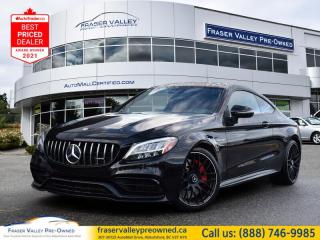Used 2019 Mercedes-Benz C-Class AMG 63 S Coupe  Loaded! for sale in Abbotsford, BC