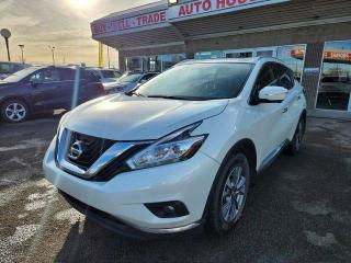 <div>2015 NISSAN MURANO PLATINUM WITH 176,157 KMS, AWD, NAVIGATION, BACKUP CAMERA, 360 CAMERA, PANORAMIC ROOF, HEATED STEERING WHEEL, PUSH BUTTON START, BLUETOOTH, BLIND SPOT DETECTION, REMOTE START, POWER FOLDING MIRRORS, HEATED SEATS, LEATHER SEATS, POWER WINDOWS, POWER LOCKS, POWER SEATS AND MORE!</div>