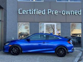 Used 2020 Honda Civic Si Coupe Si w/ TURBOCHARGED / 6 SPEED / SUNROOF / LOW KMS for sale in Calgary, AB