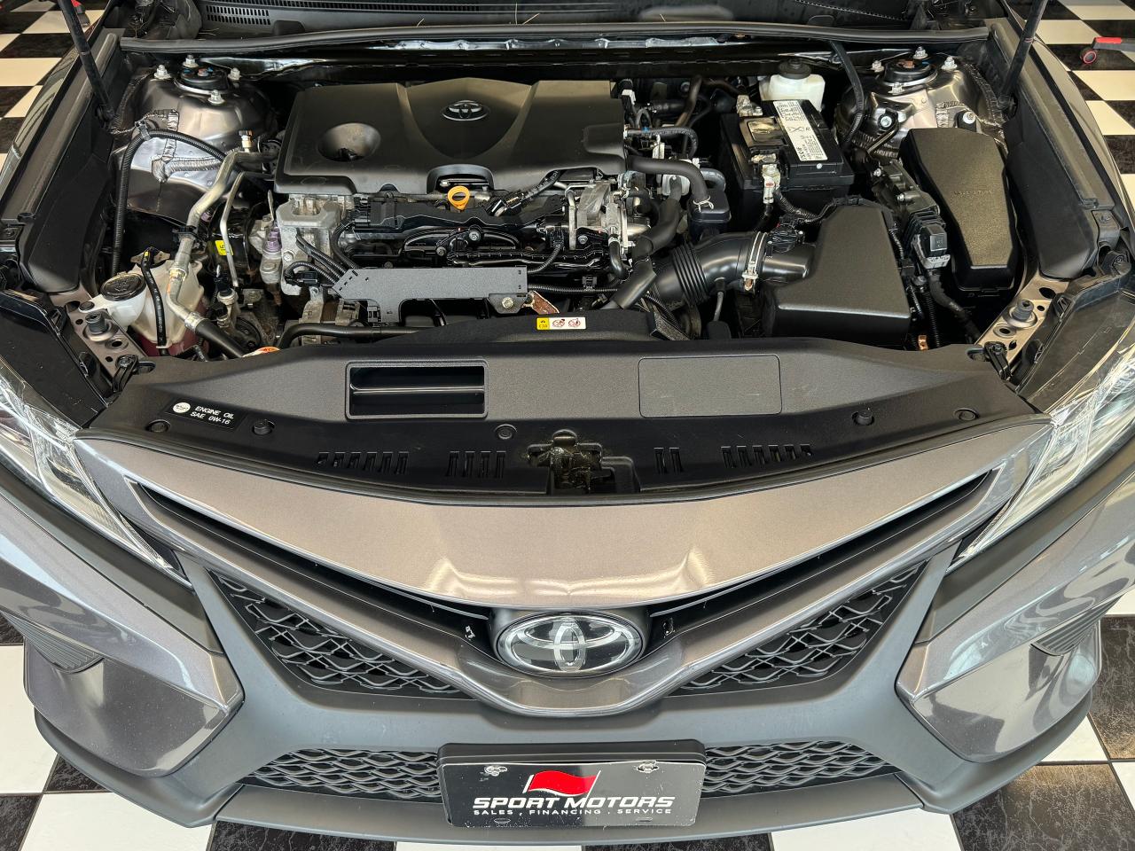 2019 Toyota Camry SE+Leather+ApplePlay+Adaptive Cruise+CLEANC CARFAX - Photo #7