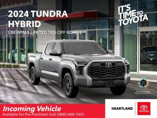 New 2024 Toyota Tundra Crewmax Limited L TRD Off Road for sale in Williams Lake, BC
