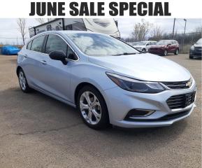 Used 2017 Chevrolet Cruze Premier, Leather, Htd Steering & Seats, Remote, BU for sale in Edmonton, AB