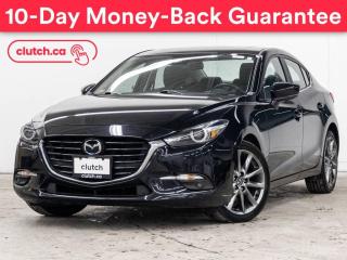 Used 2018 Mazda MAZDA3 GT Premium  w/ Backup Cam, Bluetooth, Nav for sale in Toronto, ON