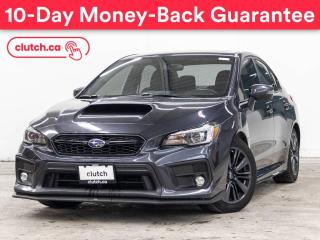 Used 2018 Subaru WRX Sport AWD w/ Rearview cam, Bluetooth, A/C for sale in Toronto, ON