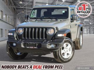 Used 2021 Jeep Wrangler Sport S | 2 Door | Cold Weather | Tech Group | 4X4 for sale in Mississauga, ON